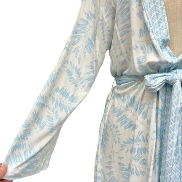 Hale Bob Blue Mid-Length Robe - Size Medium and Large Available NWT - Picture 7 of 15